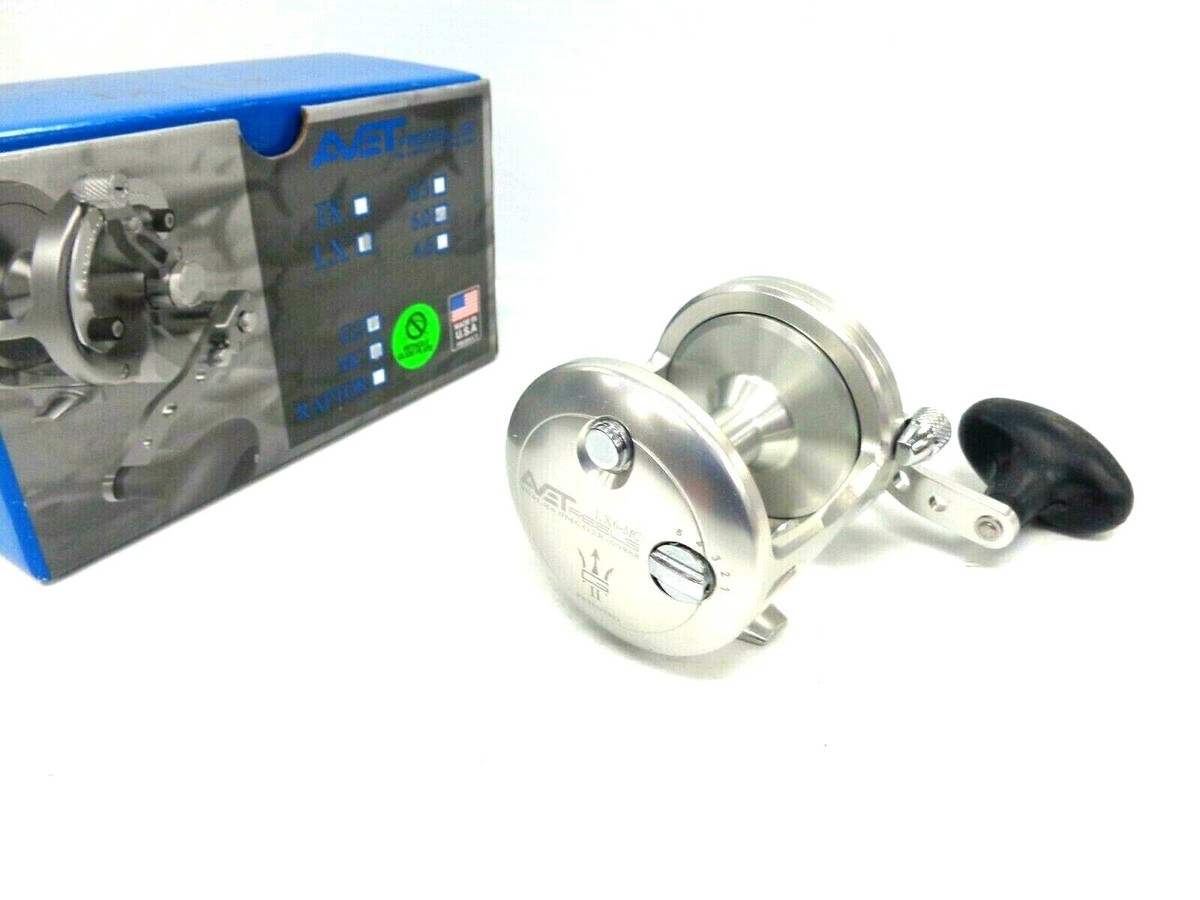 Avet LX6.0 MC G2 NGP Single Speed Lever Drag Reel MC Cast Right