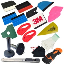 Wrapping Set Vinyl Squeegee Scraper Car Stickers Application Tool Kit 
