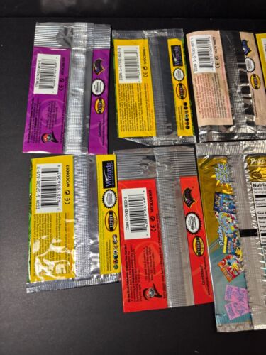 Pokémon Vintage Pack Wrapper Lot of 9 EMPTY WRAPPERS NO CARDS - Picture 7 of 8