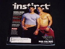 2002 OCTOBER INSTINCT MAGAZINE - ERIC & SAGIV FRONT COVER - H 5744
