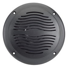 AquaVibe  WR42B Marine Water-Resistant 5" Dual Cone Speaker/Grill Black 