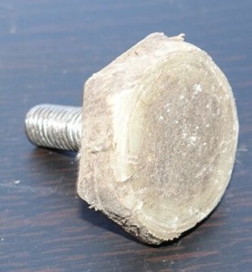 Schraube Messer Zentral-Knebel 100% OK Ersatzteil für Rasenmäher GARDOL GEM-E43