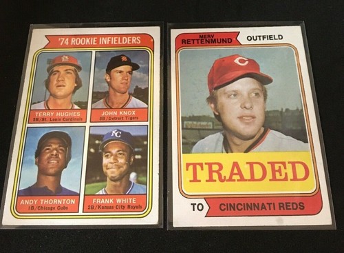 1974 Topps Traded 77 Card Lot FERNANDO GONZALEZ JIM RAY & PINELLA NEAR MINT - Picture 5 of 9