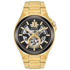 Stainless Steel Case Gold Wristwatches