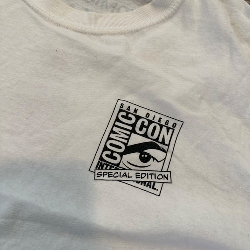 Comic Con Box San Diego blood drive Comic Book Art white long sleeve T Shirt xxl - Picture 5 of 6