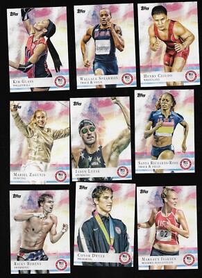 2012 Topps Olympic Olympics Base Card Complete Your Set $1.25 Shipping
