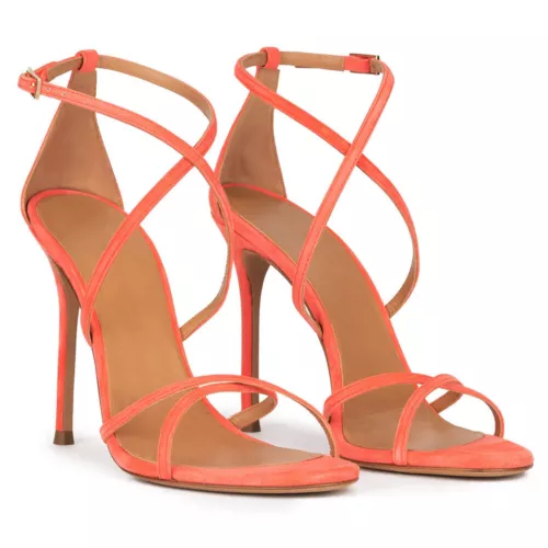 Women's Peep Toe High Heels Cross Strap Stilettos Wedding Sandals Party Shoes - Picture 29 of 33