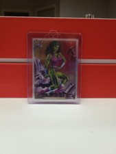 2024 Marvel Masterpieces '92 Platinum #82 She-Hulk Rainbow
