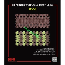 RYEFIELD RM2037 1/35 Kv-1 3D Printed Workable Track for RFM5041