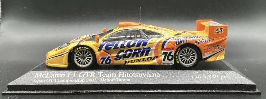 Minichamps 1/43 McLaren F1 GTR JGTC 2002 Hattori / Tajima 530224376 Foto 2 de 4