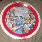 Vintage 1982 World's Fair Knoxville Tennessee Enjoy Coca-Cola 12" Metal Tray