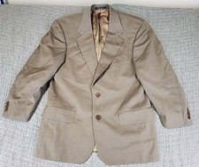 Hugo Boss Dionysos / Akropolis Tan Wool Blazer Jacket Size 38 Short
