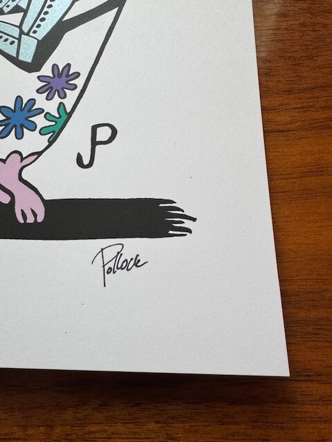 WE'RE ALL IN THIS TOGETHER BLUES VARIANT ART PRINT BY JIM POLLOCK PHISH S/N 400