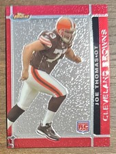 Joe Thomas - 2007 Topps Finest  RC Rookie #144  - Cleveland Browns HOF!!