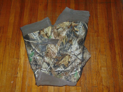 Under Armour Camo Hunting Jacket & Pants Set Size L/M32 Fleece Lined Zippers - Picture 6 of 11