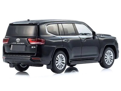 ミニカー Syo Kyosho Toyota Land Cruiser ZX RHD White W/Mini Book 1/64