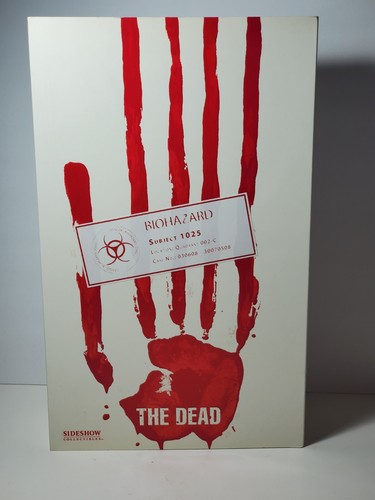 Sideshow The Dead Biohazard Subject 1025 Babysitter Figur 1:6 MIB -T1- - Bild 1 von 7