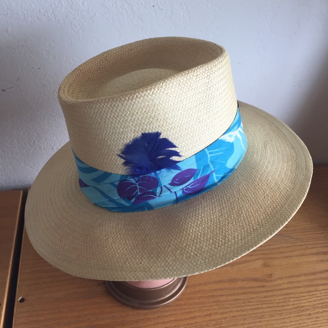 Hawaiian Headwear Finely Woven Straw Hat Colorful Band eBay