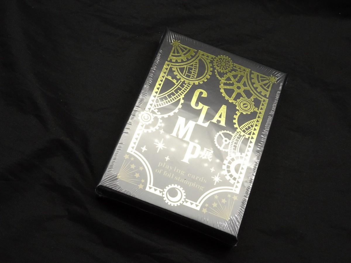2024 Clamp Exhibition Foil Stamped Playing Cards Cardcaptor