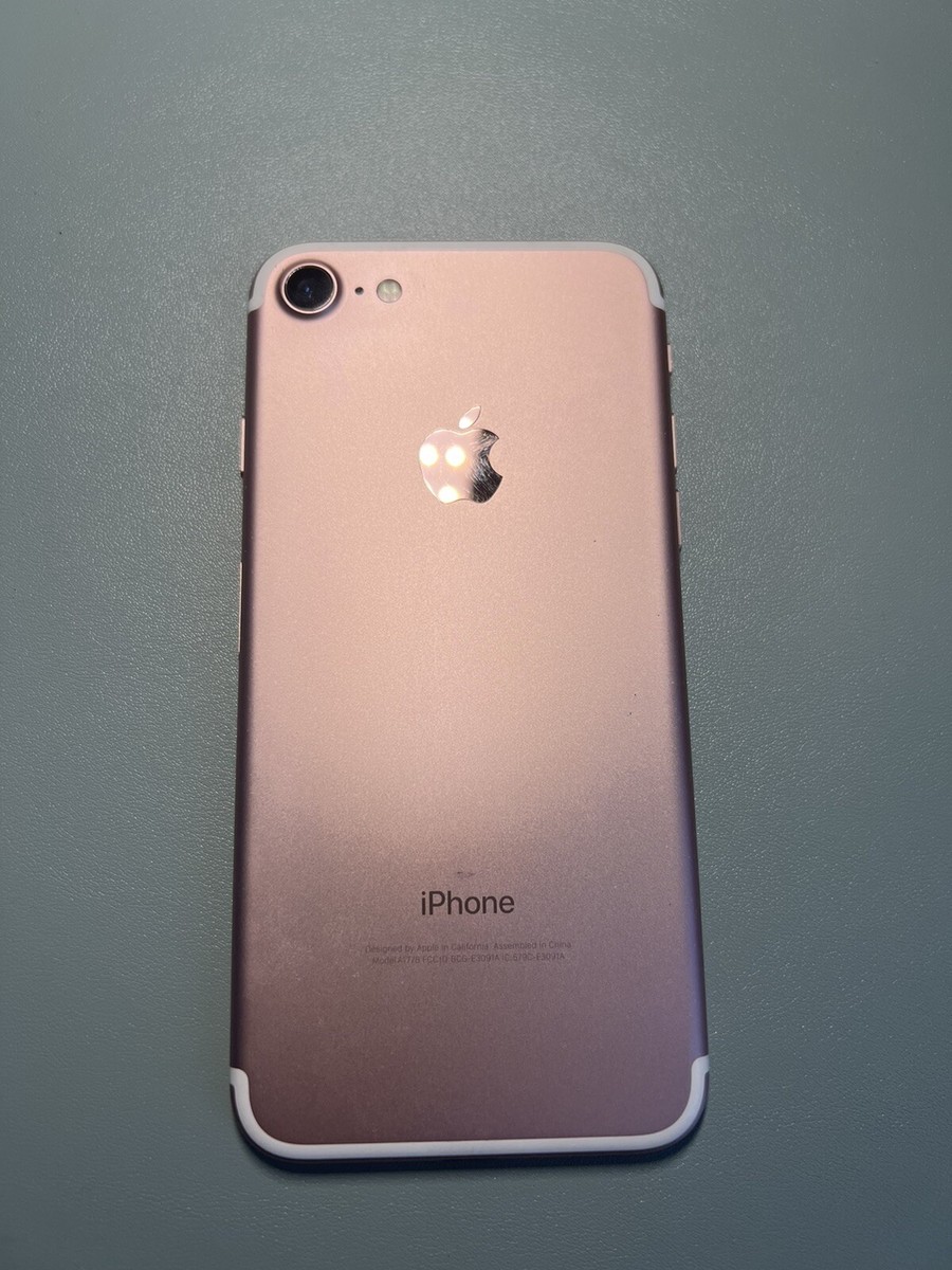 Original Apple iPhone 7 Rose Back Housing Battery Small