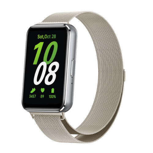 Milanese Loop Straps For Samsung Galaxy FIT3 Magnetic Metal Stainless Steel Band - Zdjęcie 30 z 32