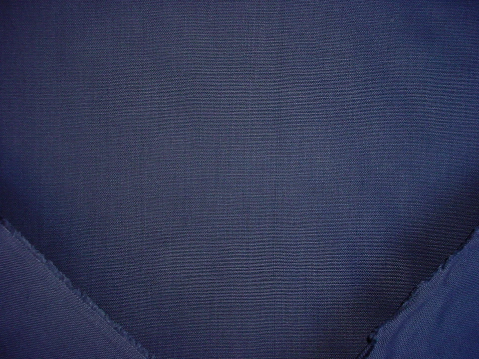 3Y Schumacher 50971 Gweneth Linen Indigo Basketweave Upholstery Drapery Fabric - Image 3 of 3