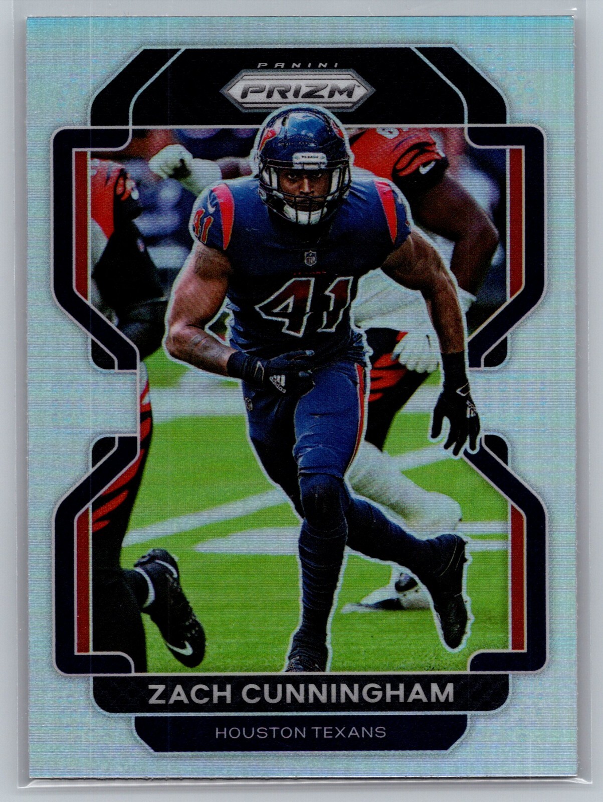 2021 Panini Prizm Silver Prizm #38 Zach Cunningham Football Card