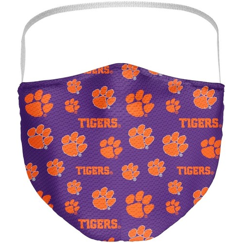 3 Pack Clemson Tigers Officially Licensed NCAA Washable Resuable Face Mask Cover - Picture 2 of 6