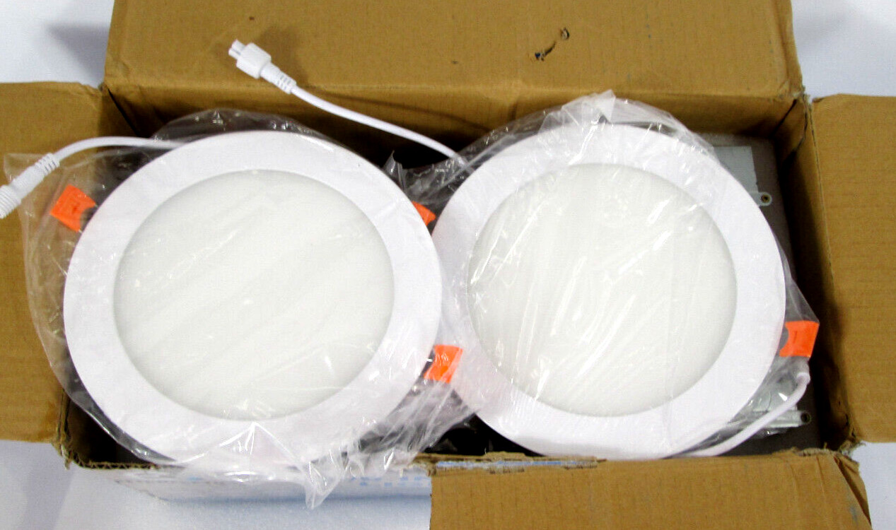 Lot of 6- Energetic Lighting- 5/6"- Recessed Lighting Kit-