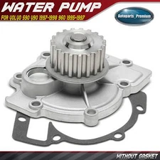 Engine Water Pump w/ Gasket for Volvo S90 V90 1997-1998 960 1995-1997 L6 2.9L