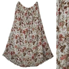 3X To 6X Plus Size Indian Cotton Boho Skirt For Women Hippie Ethnic Bohemian