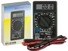 Digital Multimeter Electric Voltmeter Ammeter Mini Tester Meter