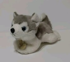 Aurora World 2014 Miyoni Tots HUSKY PUPPY Plush 7" Soft Stuffed Animal Toy