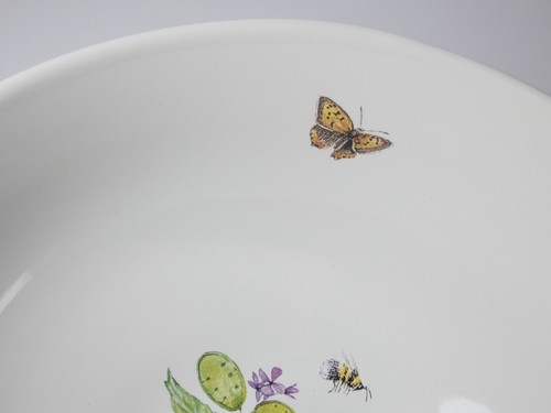 HALLMARK MARJOLEIN BASTIN FLORAL WILDFLOWER MEADOW 9" SERVING / MIXING BOWL - Picture 9 of 14
