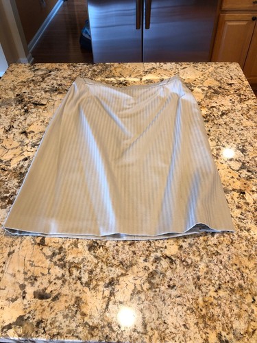 New Escada Margaretha Ley Women’s Wool Rock Skirt Taupe Size 40 $279 - Picture 9 of 10
