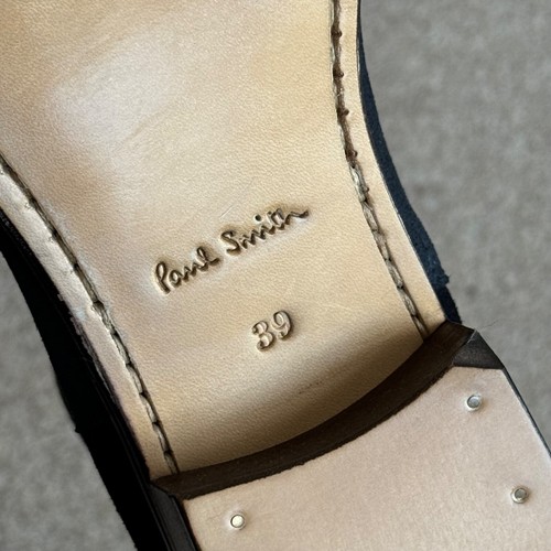 PAUL SMITH Chelsea boots ‘JACKSON’ navy blue suede leather UK 6 EUR 39 US 9 - Picture 9 of 10