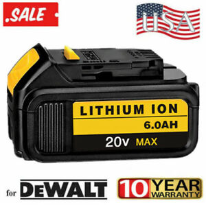 Für DeWalt DCB184 Akku 18V 6 Ah XR Li-Ion Batterie DCB182 DCB205-2 DCB200 DCB206