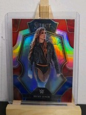 2023 Becky Lynch Panini Select WWE Concourse Red White and Blue Prizm Silver