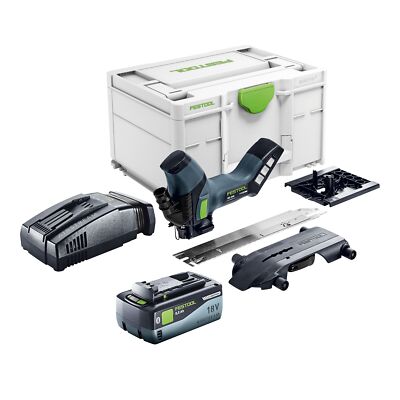 Festool ISC 240 EB-Basic Dämmstoffsäge 18 V 240 mm + 1x Akku 8,0 Ah + Lader