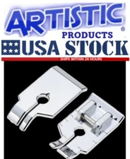 XC1944052 1/4" Metal Presser Foot Quilting/Patchwork Snap On BROTHER