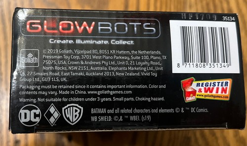 Glowbots: DC Harley Quinn Figura LED HÁGALO USTED MISMO Luz de múltiples funciones - Imagen 3 de 3