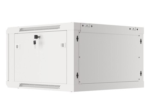 5901969430103 LANBERG SZAFA WISZĄCA RACK 19" 6U 600X600 DRZWI METALOWE SZAR - Zdjęcie 6 z 9