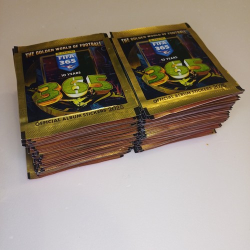 PANINI FIFA 365 2025 - 100 paquetes sellados - 500 pegatinas - Imagen 6 de 10