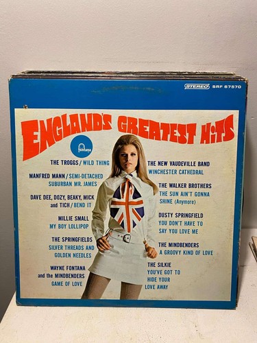 Various – England's Greatest Hits Vintage 33RPM VG+ AB18