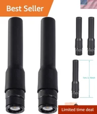 Premium Quality BNC Male Soft Antenna 2-Pack for Radio Scanner Enthusiasts