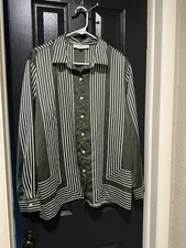 LOFT, Geo-Twill Blouse. Size Large