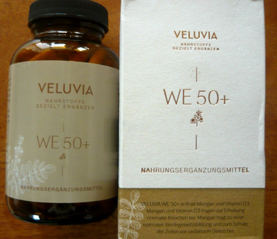 VELUVIA ''WE 50+'' mit Pflanzenstoffen 180Kapseln - MHD 06/2027