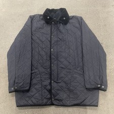 BARBOUR Quilted Jacket Blue Mens XXL