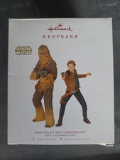 Hallmark Keepsake 2018 Solo A Star Wars Story Han Solo And Chewbacca Ornament