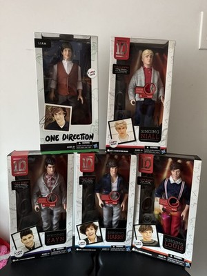 One Direction Singing Doll Set Harry Styles Niall Horan Liam Payne Zayn Louis 